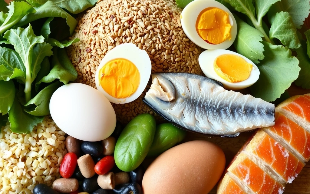 Diverse alimente bogate în vitamine B